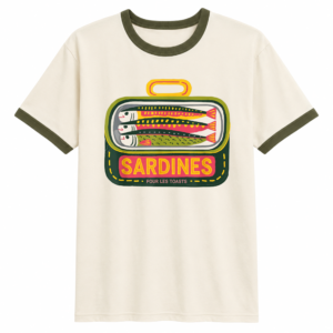 Sardines Ringer Tee